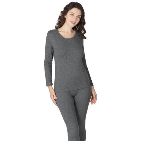 Johns long pour femmes sous vêtements sexy lingerie grande taille costume chaud pièces hiver S