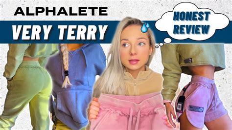 Alphalete New Very Terry Honest Review Try On Haul Youtube