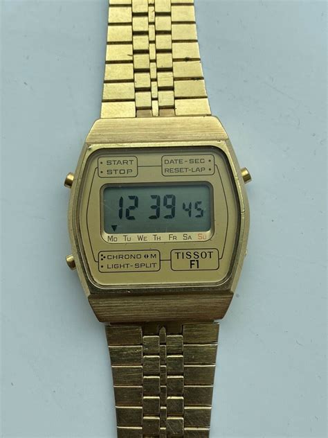 Tissot 21826 Digital Vintage Digital Watch Digital