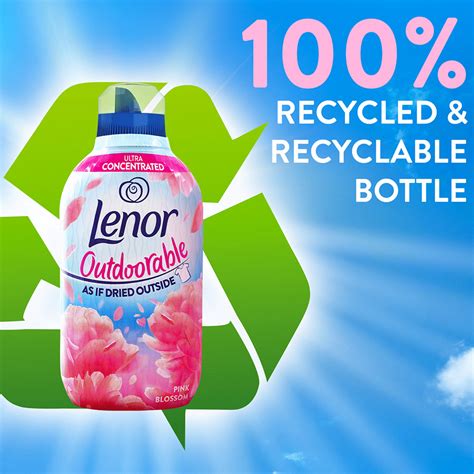 Lenor Outdoor Fabric Conditioner Pink Blossom 55 Washes 770ml | Wilko