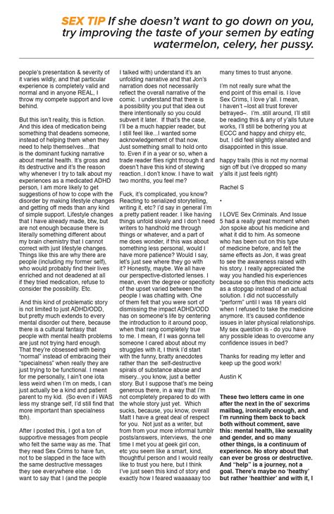 Read Online Sex Criminals Comic Issue 6