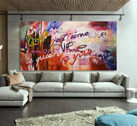 X Original Xxl Acryl Gem Lde Gro Es Bild Kunst Acrylbild Lein