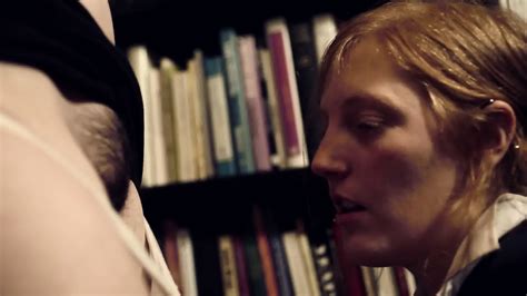 Lesbian Action In Library