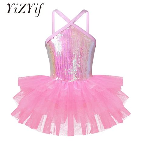 YiZYiF niños niñas vestido de Ballet leotardo para danza y gimnasia