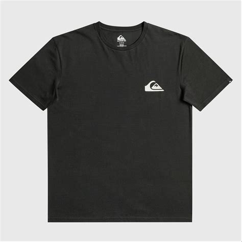 Quiksilver Mwminilogo Erkek Siyah T Shirt Erkek T Shirt Polo