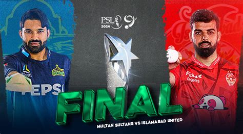 Psl Final Islamabad United To Face Multan Sultans At Karachi Tomorrow