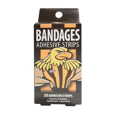 Buy Hawthorn Hawks Afl Mascot Bandages Mydeal