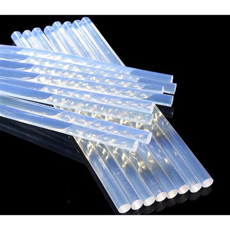 200pcs Hot Melt Glue Sticks 7mm 190mm Hot Glue Sticks DIY Adhesive Transparent Glue Gun Glue