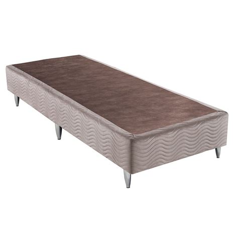 Cama Meio Casal Ortobom - Conjunto Cama Box Meio Casal de Molas Ortobom Airtech SpringPocket ...
