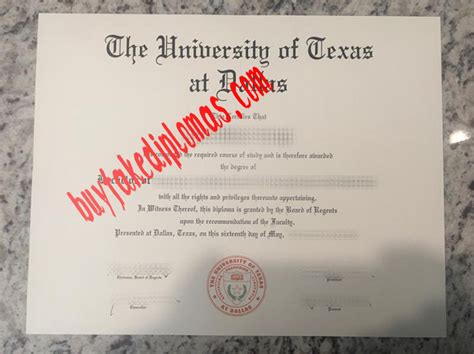 Why Do So Many People Have To Buy University Of Texas At Dallas Fake