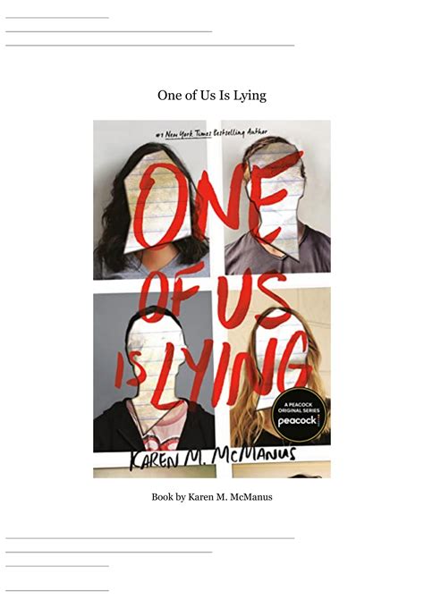 One of Us Is Lying [EPUB] *Read Only! by VOLKER KOPP - Issuu