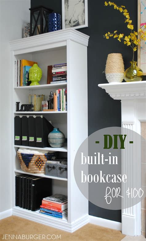 DIY Tutorial: Transform Laminate Bookcase to Custom Built-in Bookshelf