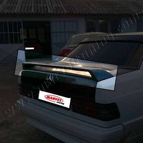 Тунинг спойлери за MERCEDES 190 W201 /Мерцедес 190 В201 гр. Сливен ...