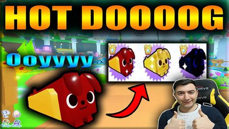 Gizli Hot Doooog Peti Sonunda Aldık Roblox Pet Simulator X YouTube