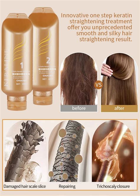 Private Label No Formaldehyde Keratin Treatment Professional Hair ...
