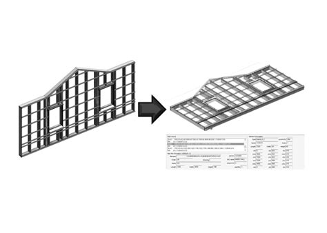 BIM Wood Framing Models And Data Flow For Automated CAD CAM Production