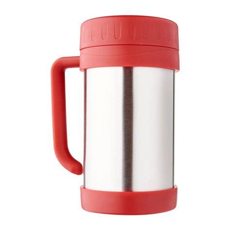 Dolphin Collection Stainless Steel Mug With Lid 500ml POOLEE