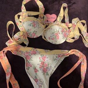 Dolls Kill Swim Nwt Dollskill Sugar Thrillz Floral Wrap Bikini Size M Poshmark