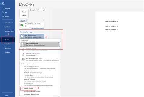 So Drucken Sie Word Dokument Ohne Kommentare L Sung Pdf