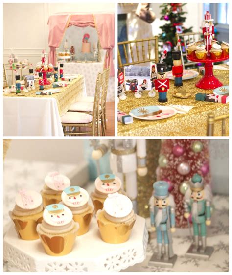 Karas Party Ideas Nutcracker Ballet Themed Birthday Holiday Party Via