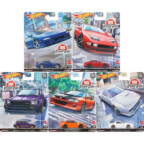 Set Modele Hot Wheels Premium Car Culture Ronin Run Mix P Jakulta Ro Hw Shop