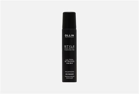 Ollin Professional Лак для волос ультрасильной фиксации без отдушки ...