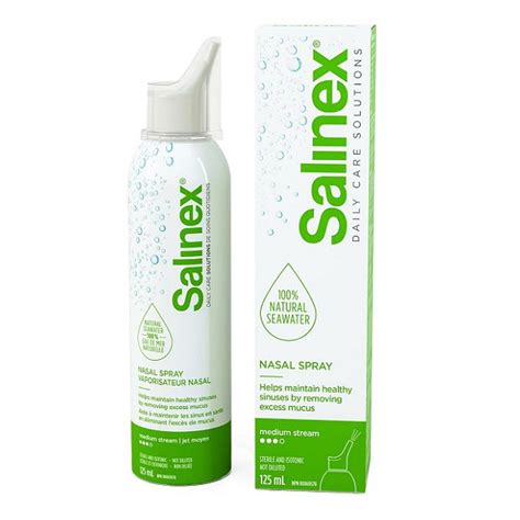 Salinex Daily Nasal Spray Medium Stream 125ml Bottle