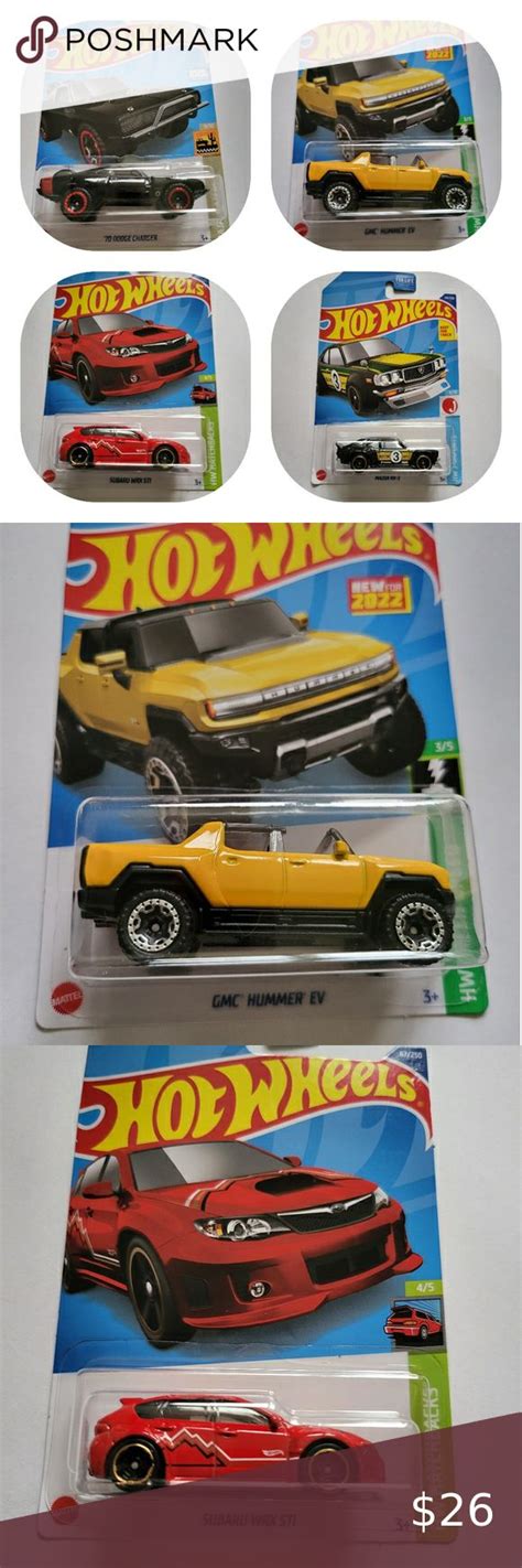 Hot Wheels Bundle Hot Wheels Subaru Wrx Dodge Charger