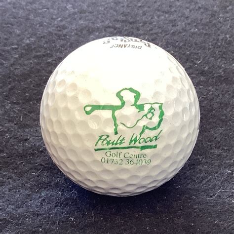 Poult Wood Golf Centre — Golf Club Logo Balls