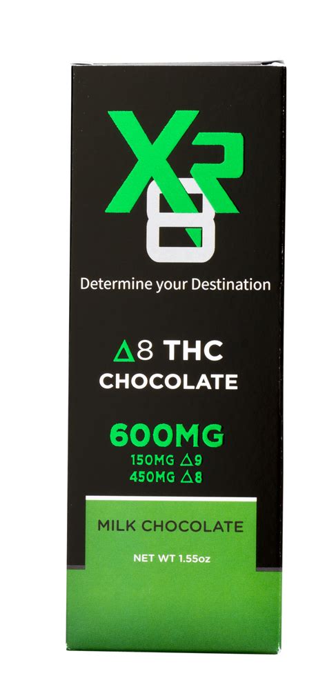 Xr8 Delta 8 Chocolate Bars Hemp Xr