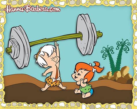 Pebbles And Bamm Bamm Flintstones Bamm Bamm Flintstone Cartoon