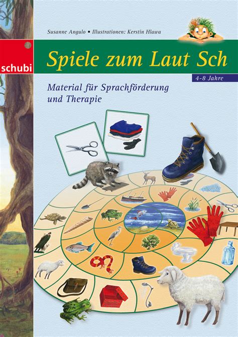 Spiele zum Laut SCH - Material für Sprachförderung und Therapie