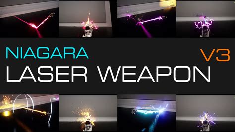 Niagara Laser Beam Weapon V3 In Visual Effects Ue Marketplace