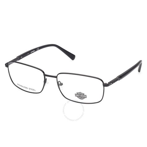 Harley Davidson Demo Rectangular Mens Eyeglasses Hd0826 002 61 889214158093 Eyeglasses Jomashop