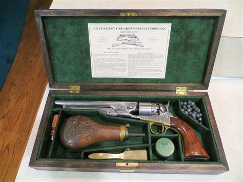 1860 Colt Army Presentation Case Etsy