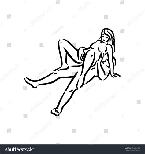 Kama Sutra Sexual Pose Sex Poses Stock Vector Royalty Free 1015836529