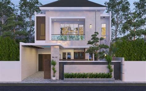 10 Desain Rumah Minimalis Tampak Depan - Ruang Rupa Arsitek