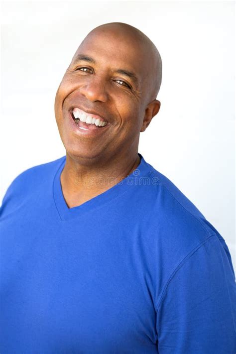 Mature African American Man In Deep Thought Stock Image Image Of