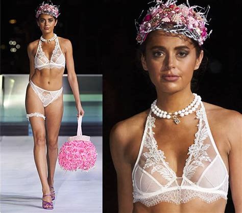 Lise Charmel Stars At New York Fashion Week Lingerie Briefs By