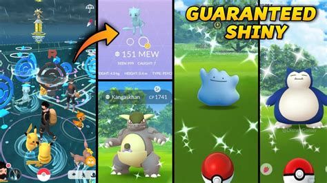 How To Get Guaranteed Shiny Mew In Pokemon Go Shiny Ditto Shiny