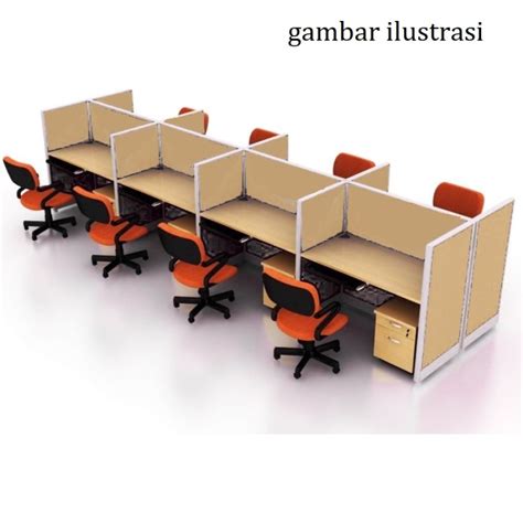 Meja Cubicle Custom