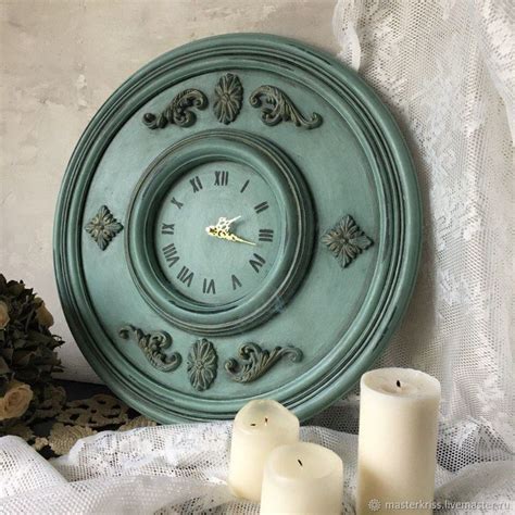 Часы в стиле "Шебби" в интернет-магазине на Ярмарке Мастеров | Тольятти ...