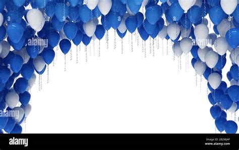 beautiful background  blue  white balloons group  party