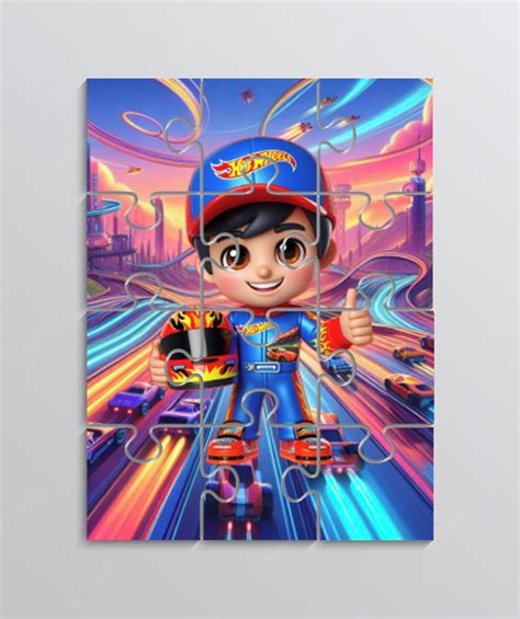 Quebra Cabe A Lembrancinha Para Festa Tema Hot Wheels Elo