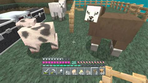 Minecraft Xbox Hardcore Survival Island Cow Farm Ahoy 13 YouTube