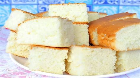 Bolo De Baunilha Simples A Massa Fica Super Fofinho E Delicioso Tudo