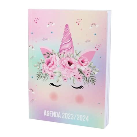 Agenda Scolaire PHILEAS Licorne 2023 2024 Cdiscount Beaux Arts Et