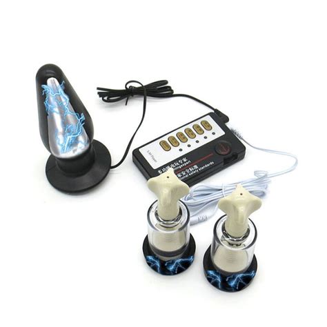 Electro Sex Butt Plug Bdsm Electrostimulation Buttplug ไฟฟา E Stim E Stim ตอมลกหมาก Electric
