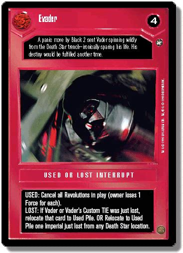 Evader (ANH) | CardGuide Wiki | Fandom