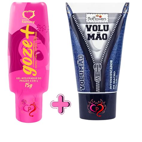 Kit Sex Shop Casal Gel Volum O Vasodilatador Para Aumento Excitante Feminino Goze Shopee Brasil